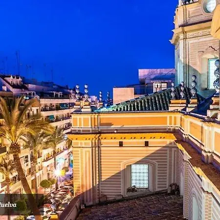 Apartamento Huelva-Centro La Merced WIFI 300MB Esterno foto